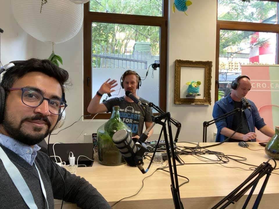 Guido X Jansen presenting at Dutch CRO Awards